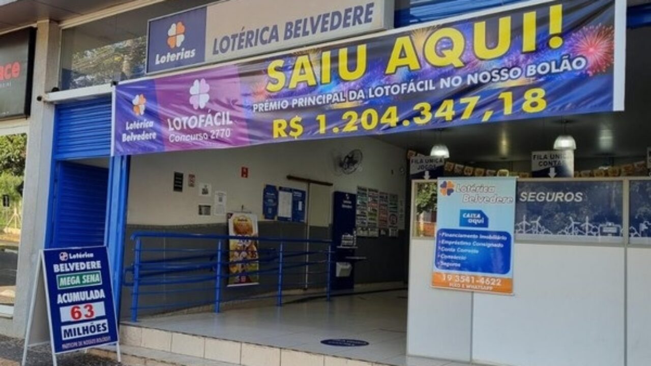 Apostador de Araras (SP) fatura prêmio de R$ 2,7 milhões da Lotofácil